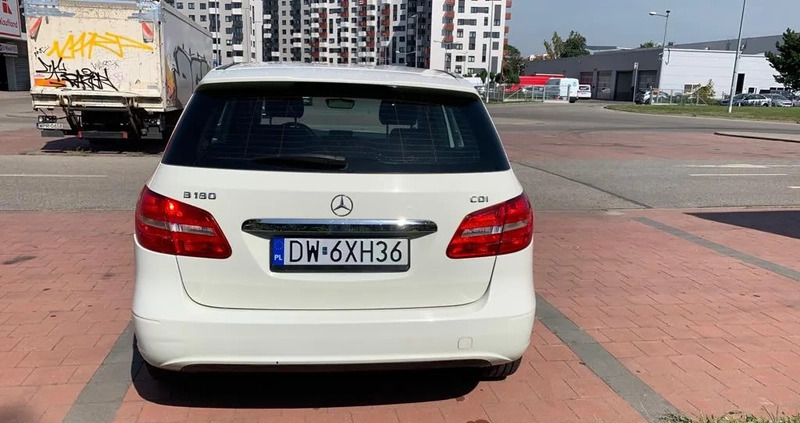 Mercedes-Benz Klasa B cena 34000 przebieg: 227000, rok produkcji 2014 z Wrocław małe 704